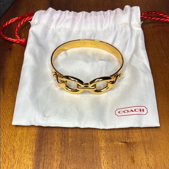 Coach Gold Chain Link Bracelet - Picture 1 of 8
